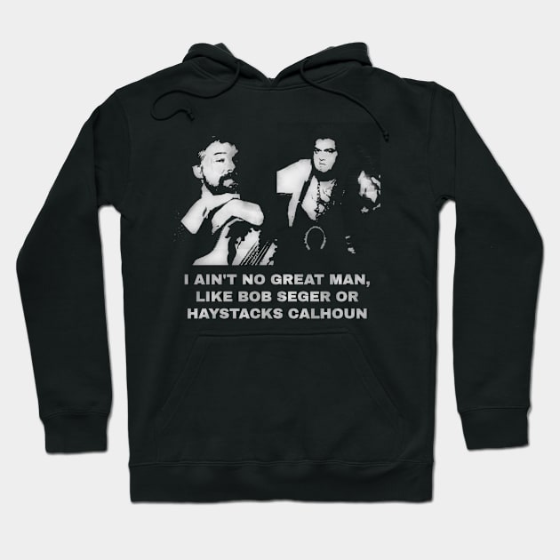 I Ain't No Great Man Hoodie by Punks for Poochie Inc